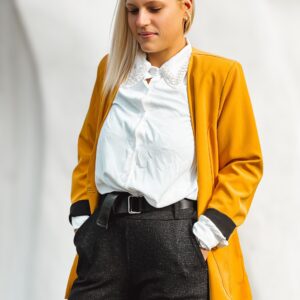 Blazer Wendy Trendy v živahni rumeni barvi
