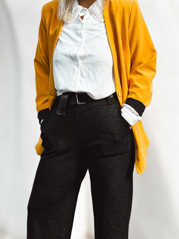 Blazer Wendy Trendy v živahni rumeni barvi